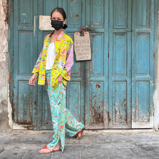 LOTUS POND Mandarin Top