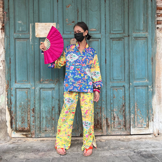 LOTUS POND Mandarin Top