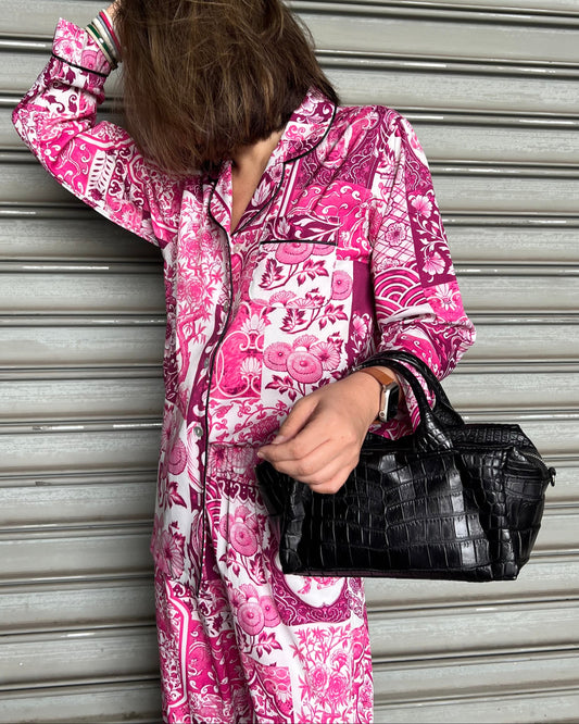 BREAD LOAF 顶部提手包:黑色