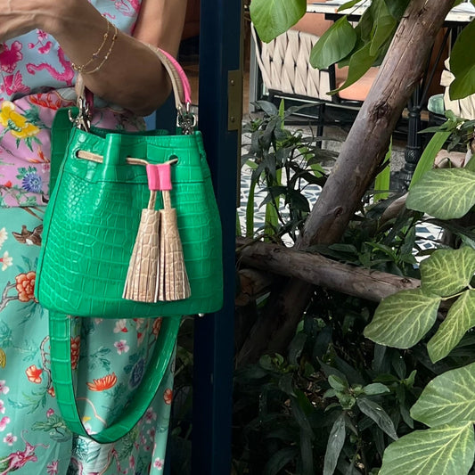 TULIP Top Handle Bag