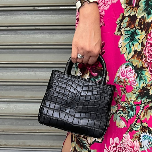 BUTTERFLY 19 Top Handle Bag