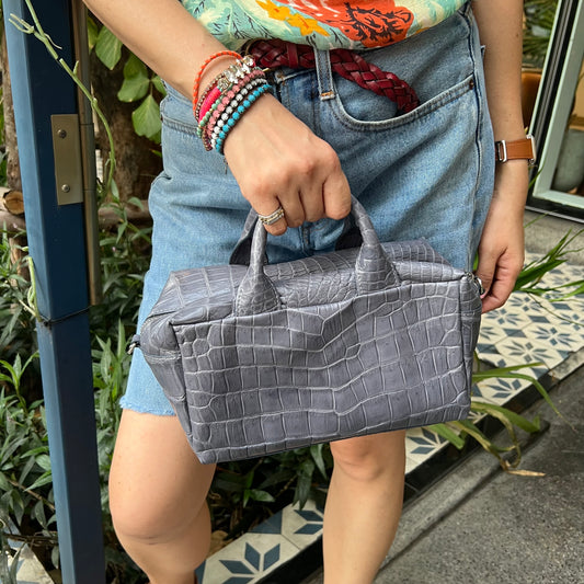 BREAD LOAF 手提包:灰色