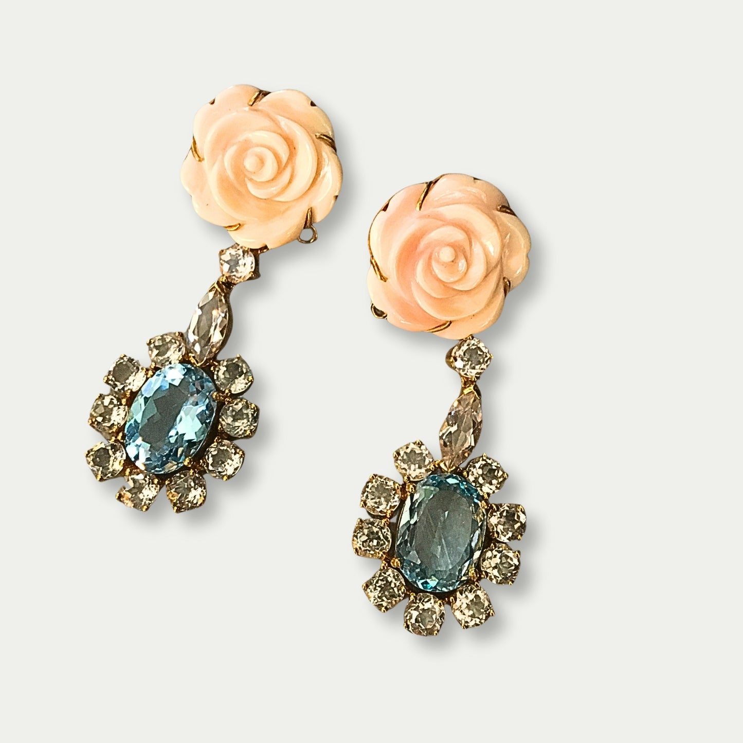 MORENO Tourmaline & Topaz Earrings