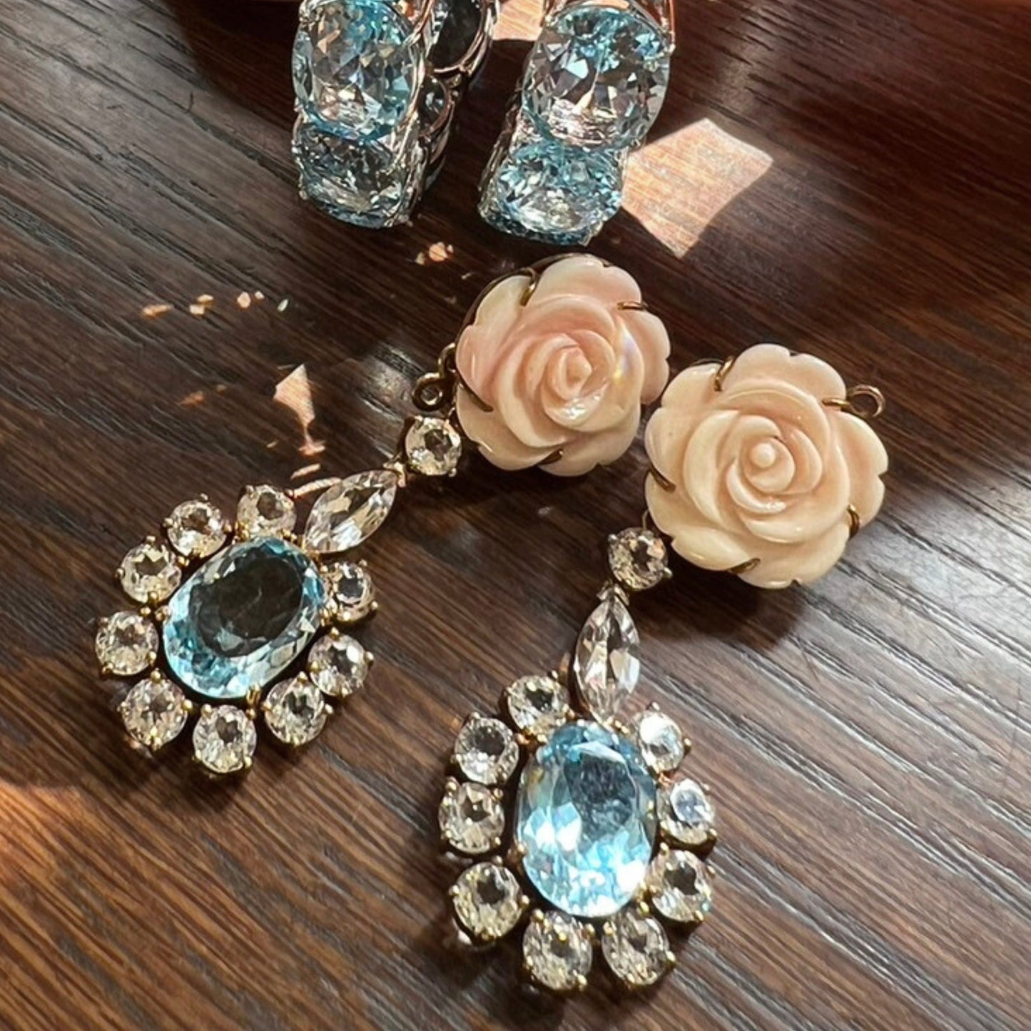 MORENO Tourmaline & Topaz Earrings