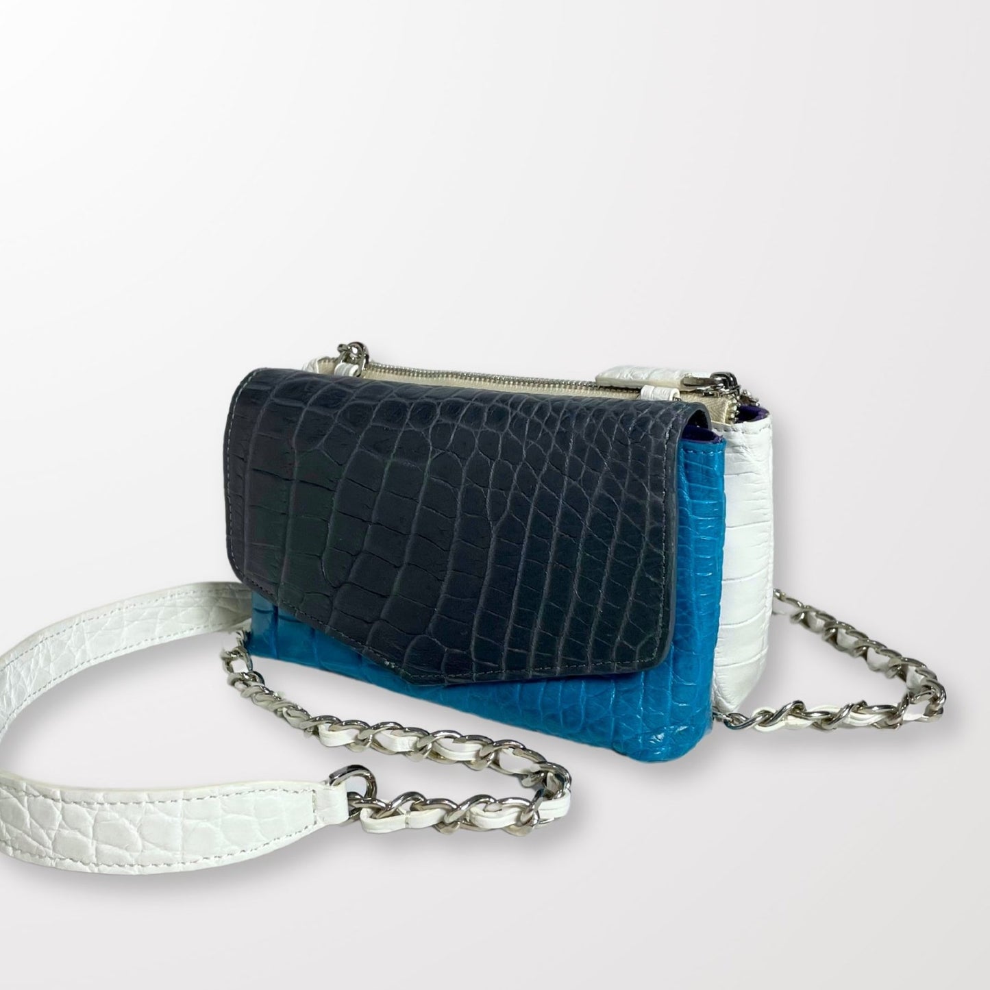 TWIN Belt & Crossbody Bag: White