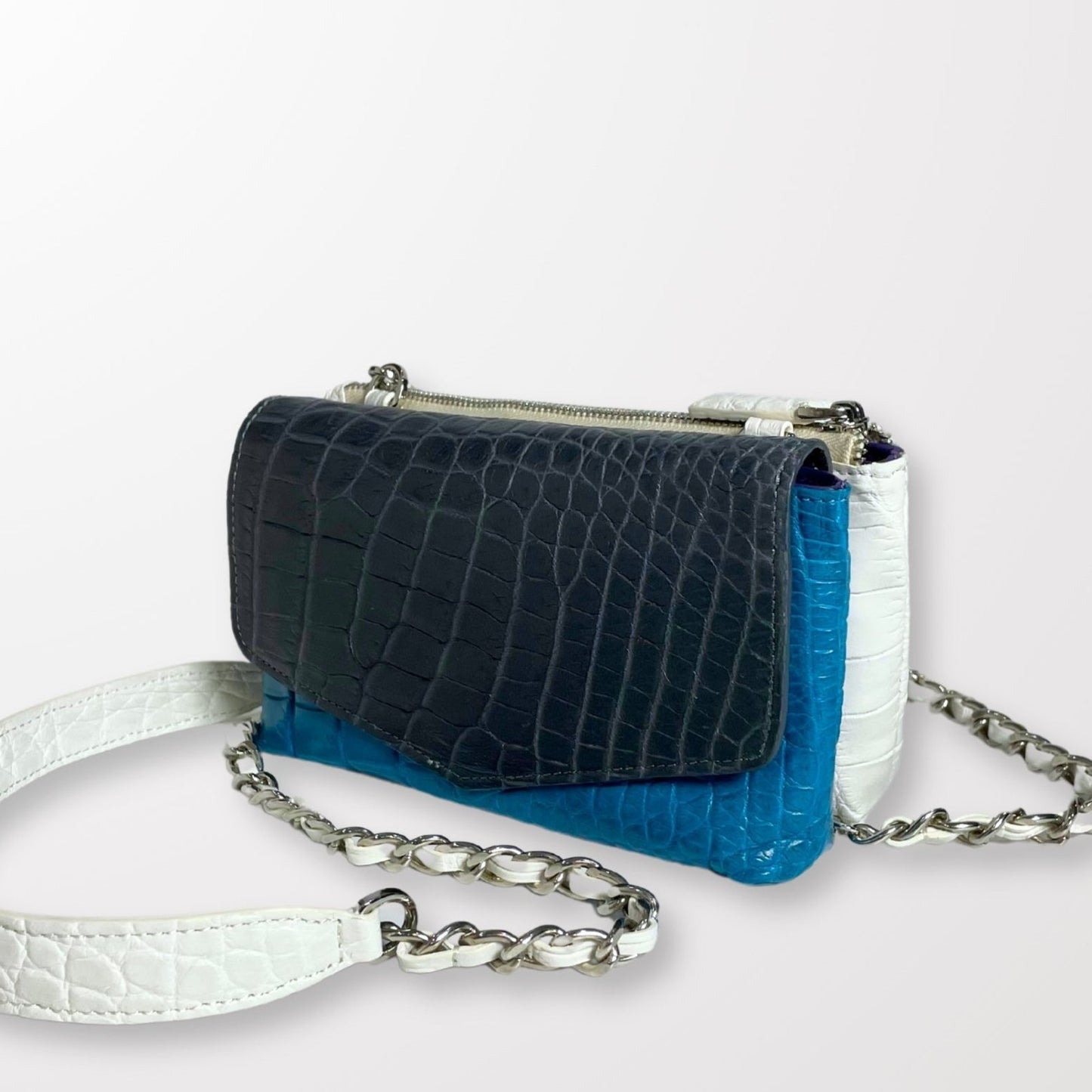 TWIN Belt & Crossbody Bag: Slate Gray