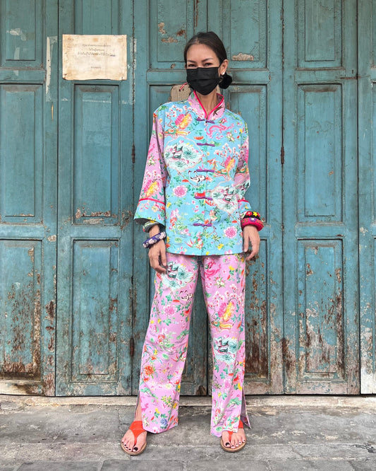 LOTUS POND Mandarin Top