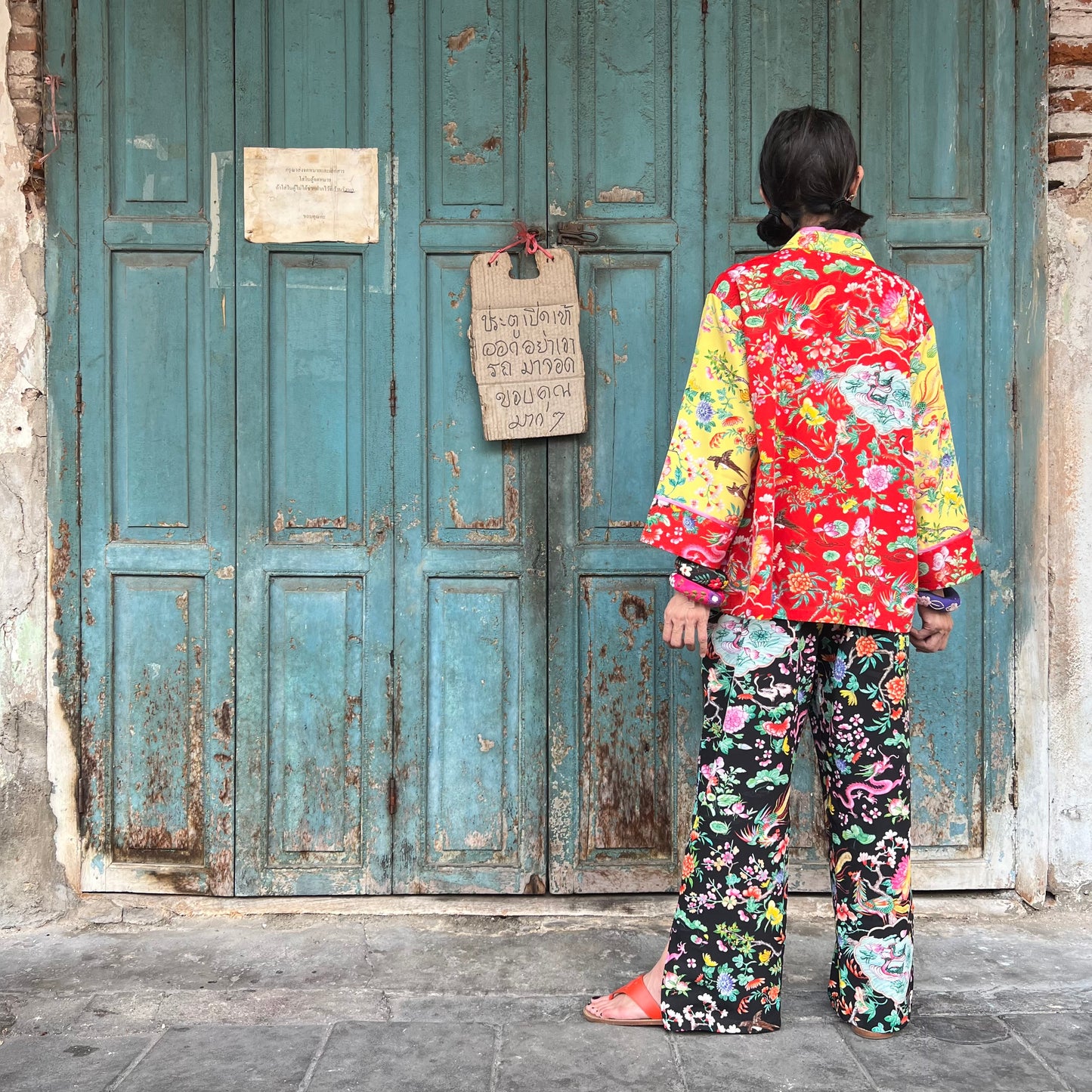 LOTUS POND Pants: Black