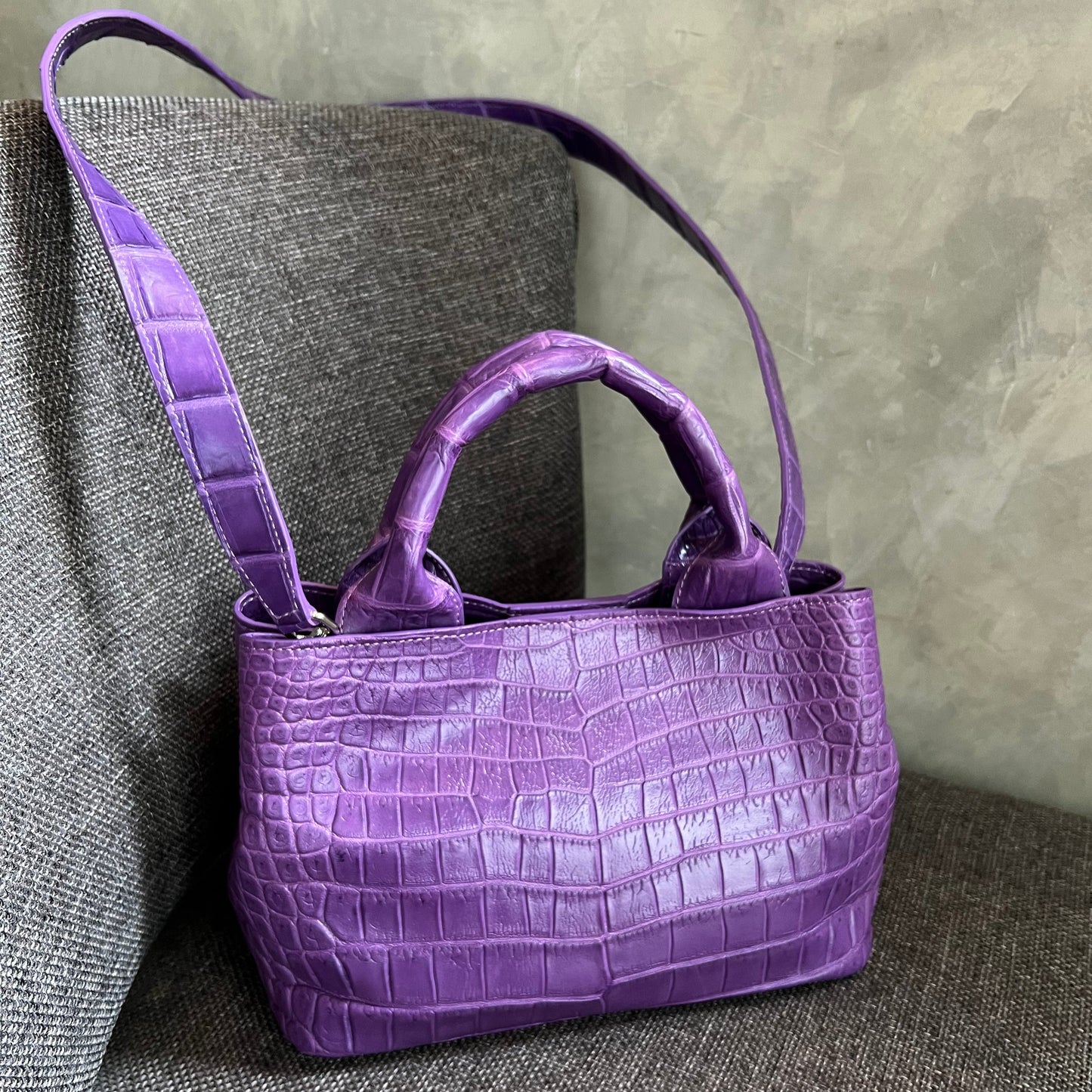 FLEXII 25 Top Handle Bag: Lavender