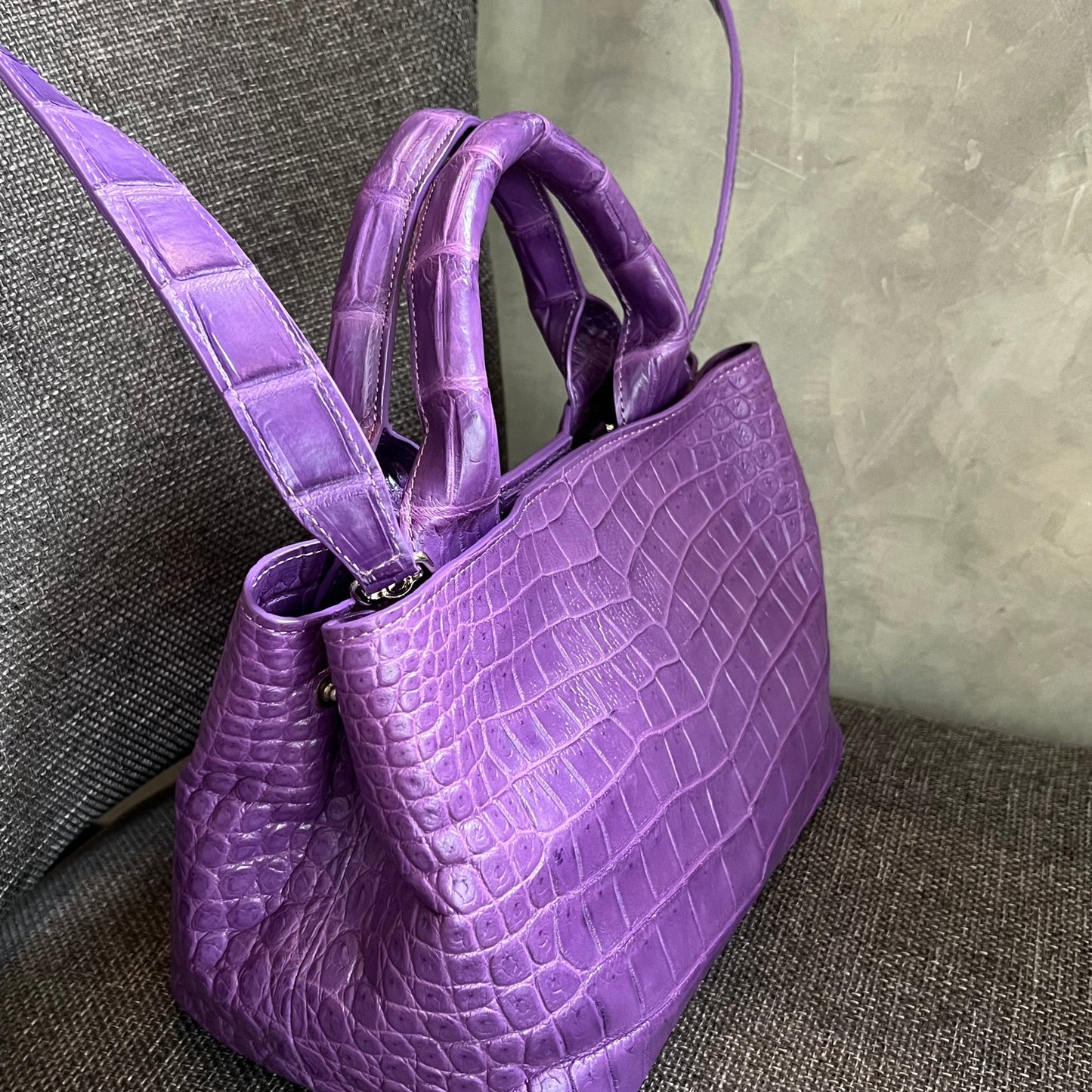 FLEXII 25 Top Handle Bag: Lavender