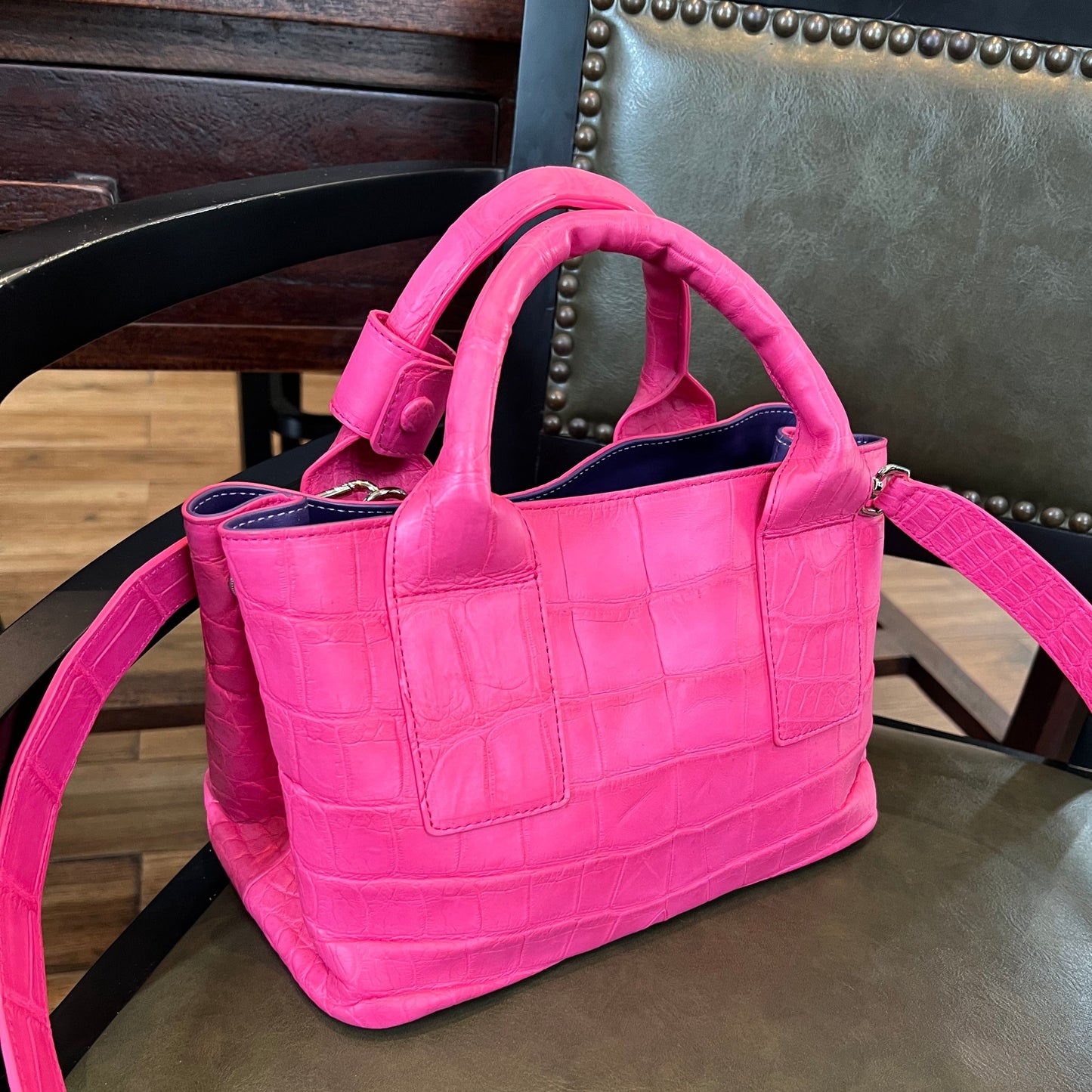 FLEXII 25 Top Handle Bag: Fuchsia