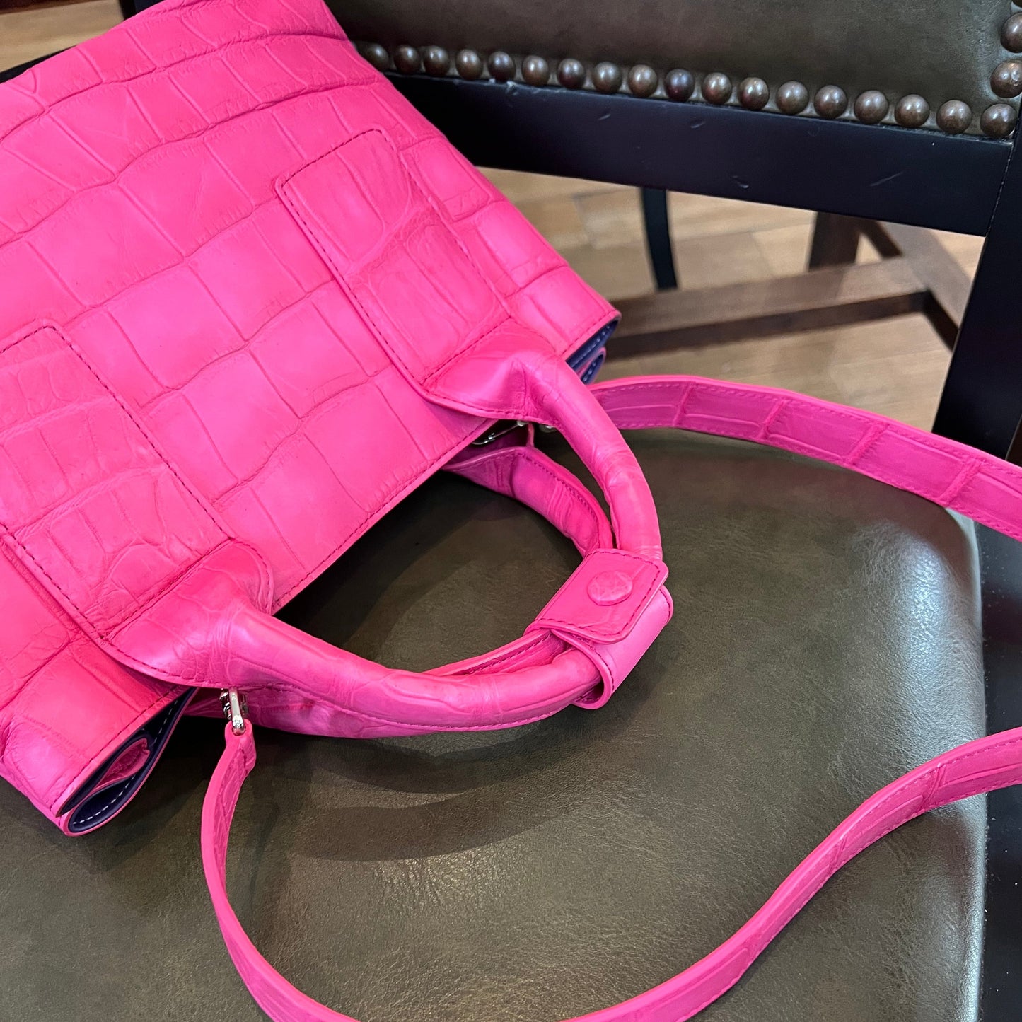 FLEXII 25 Top Handle Bag: Fuchsia