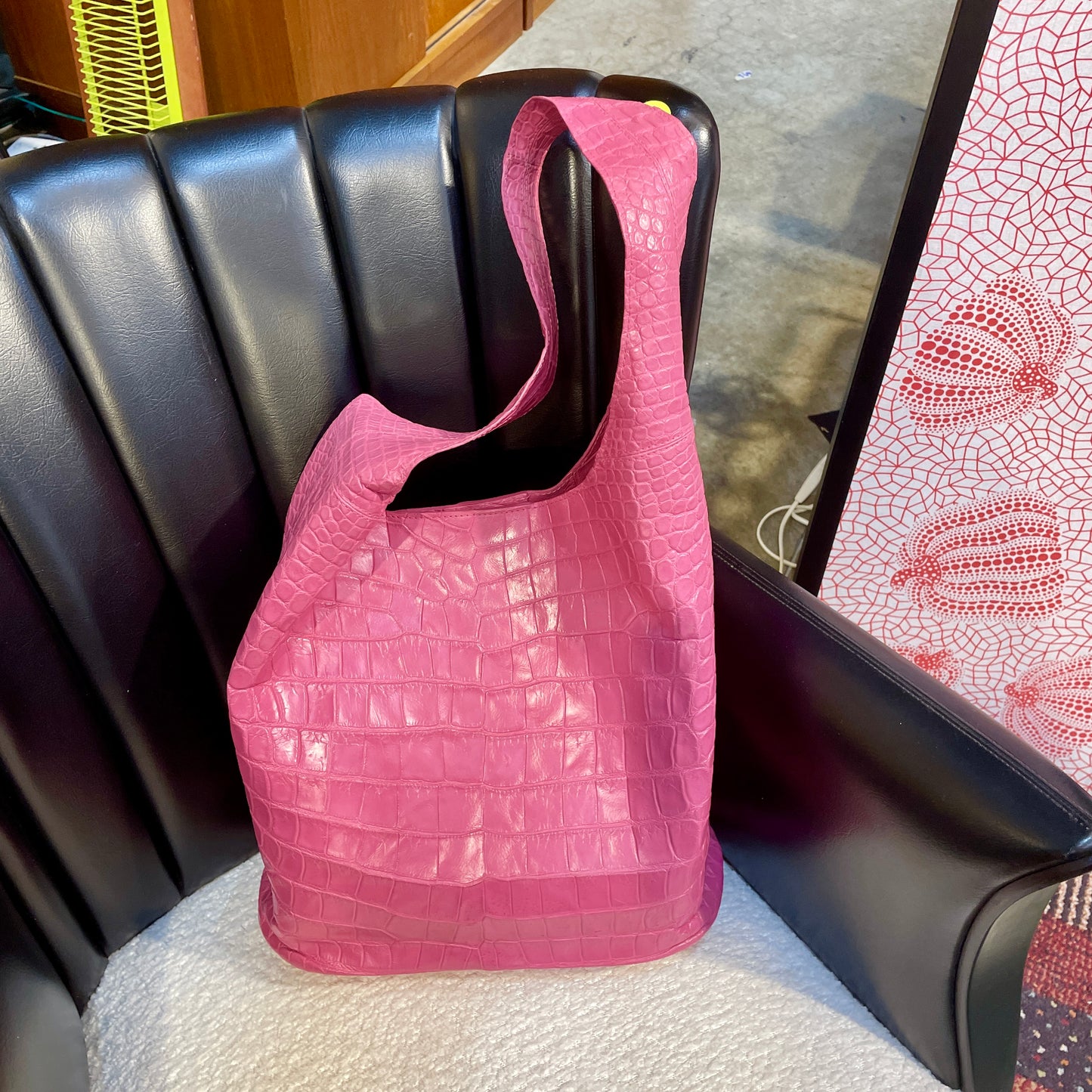 MONK S Hobo Bag: Fuchsia