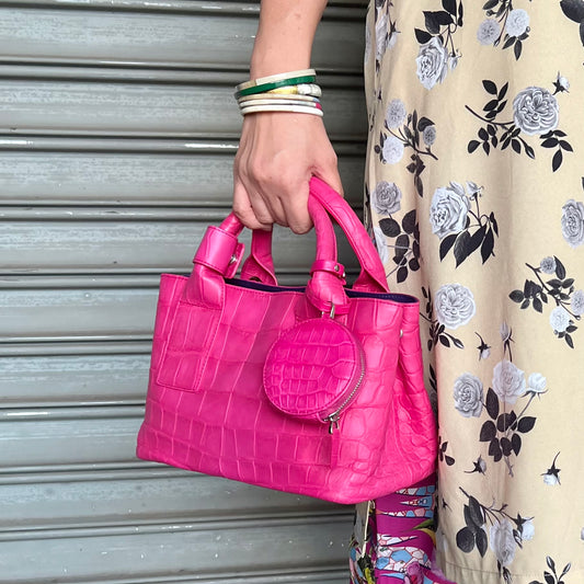 FLEXII 25 Top Handle Bag: Fuchsia