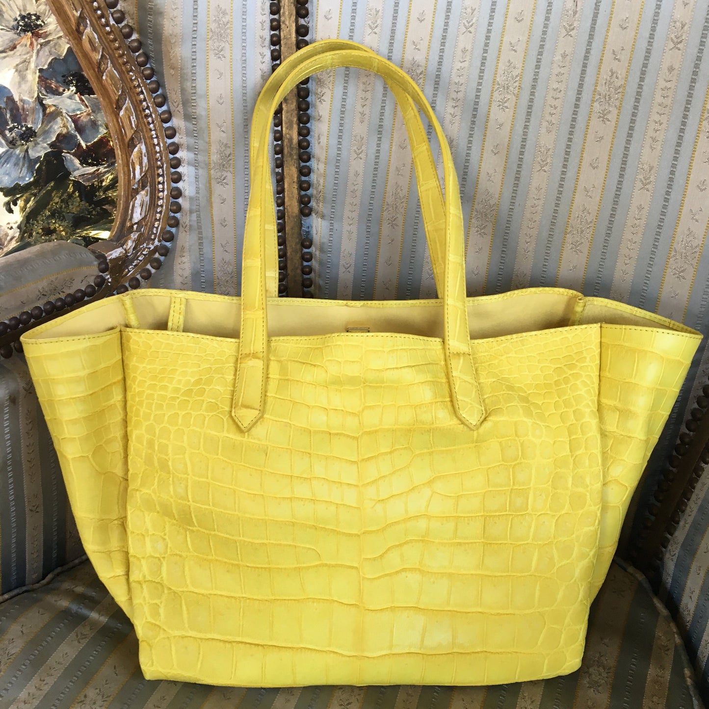 LILY Tote Bag: Lemon Yellow