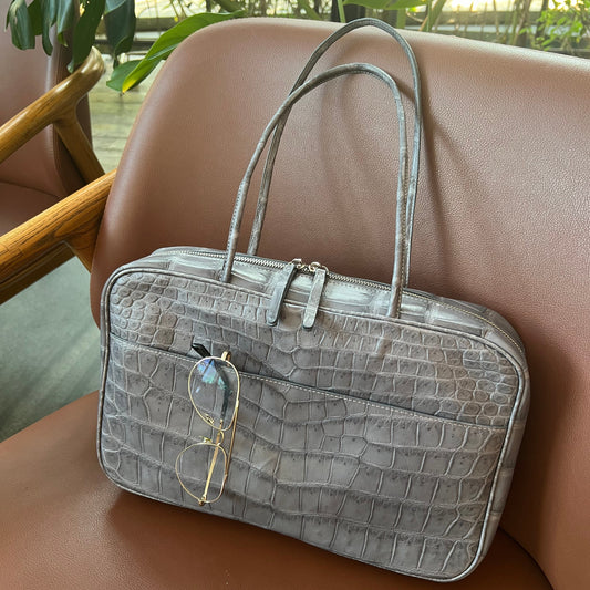 FOCACCIA Tote Bag: Gris