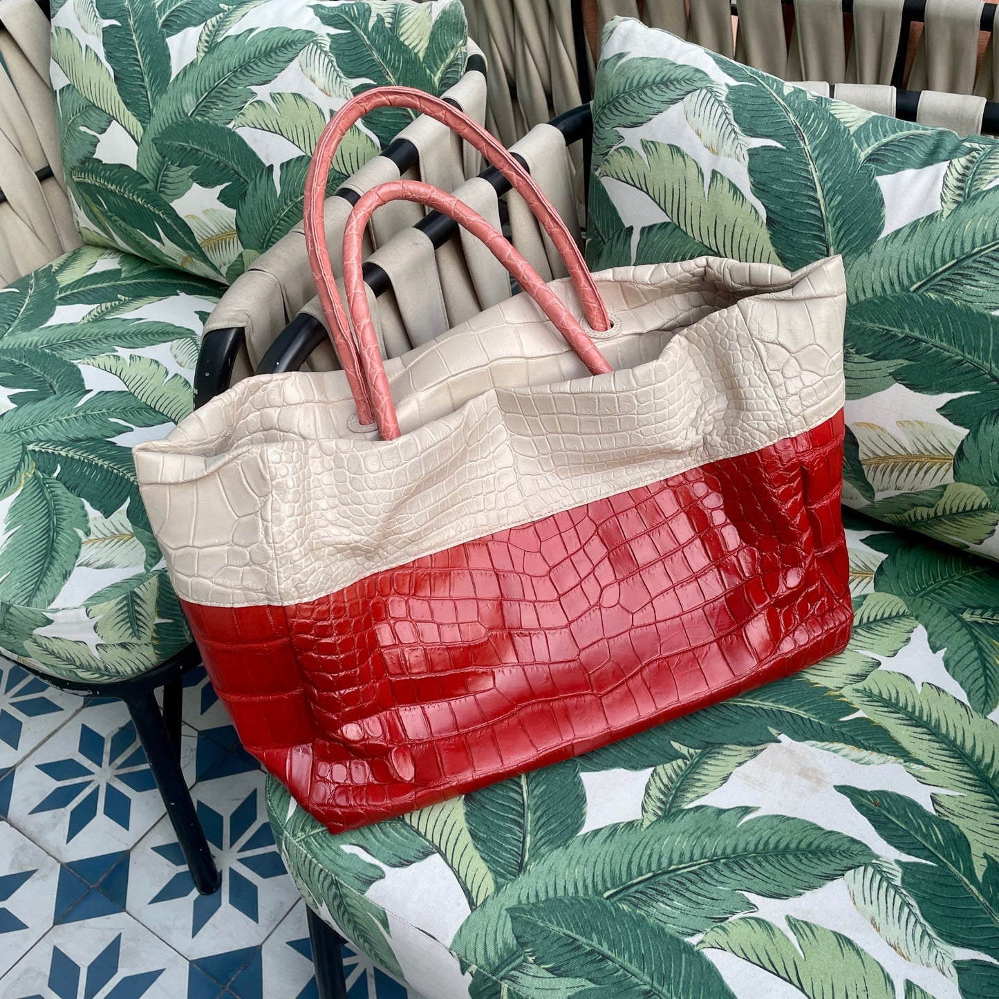 ALWAYS Tote Bag: Terracotta/Ivory