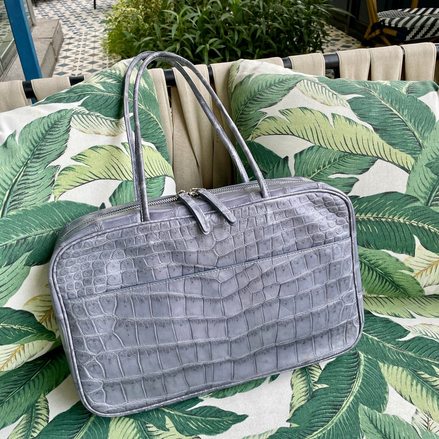 FOCACCIA Tote Bag: Gris